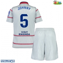 Atletico Madrid Johnny Cardoso #5 Tredjedraktsett Barn 2026-27 Kortermet (+ Korte bukser)